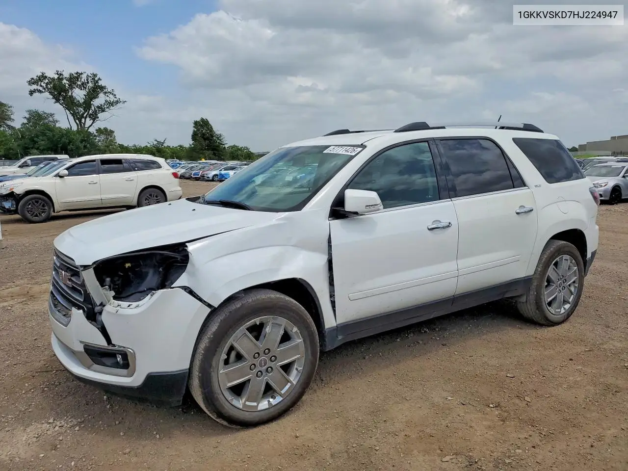 2017 GMC Acadia Limited Slt-2 VIN: 1GKKVSKD7HJ224947 Lot: 57711426