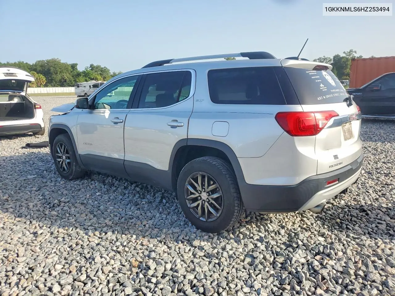 2017 GMC Acadia Slt-1 VIN: 1GKKNMLS6HZ253494 Lot: 60492726