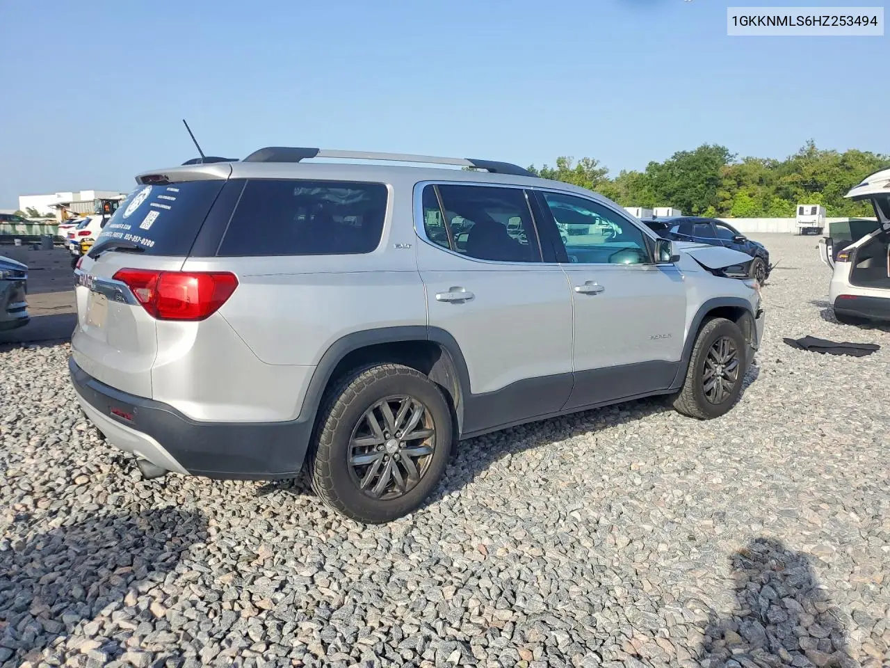 2017 GMC Acadia Slt-1 VIN: 1GKKNMLS6HZ253494 Lot: 60492726