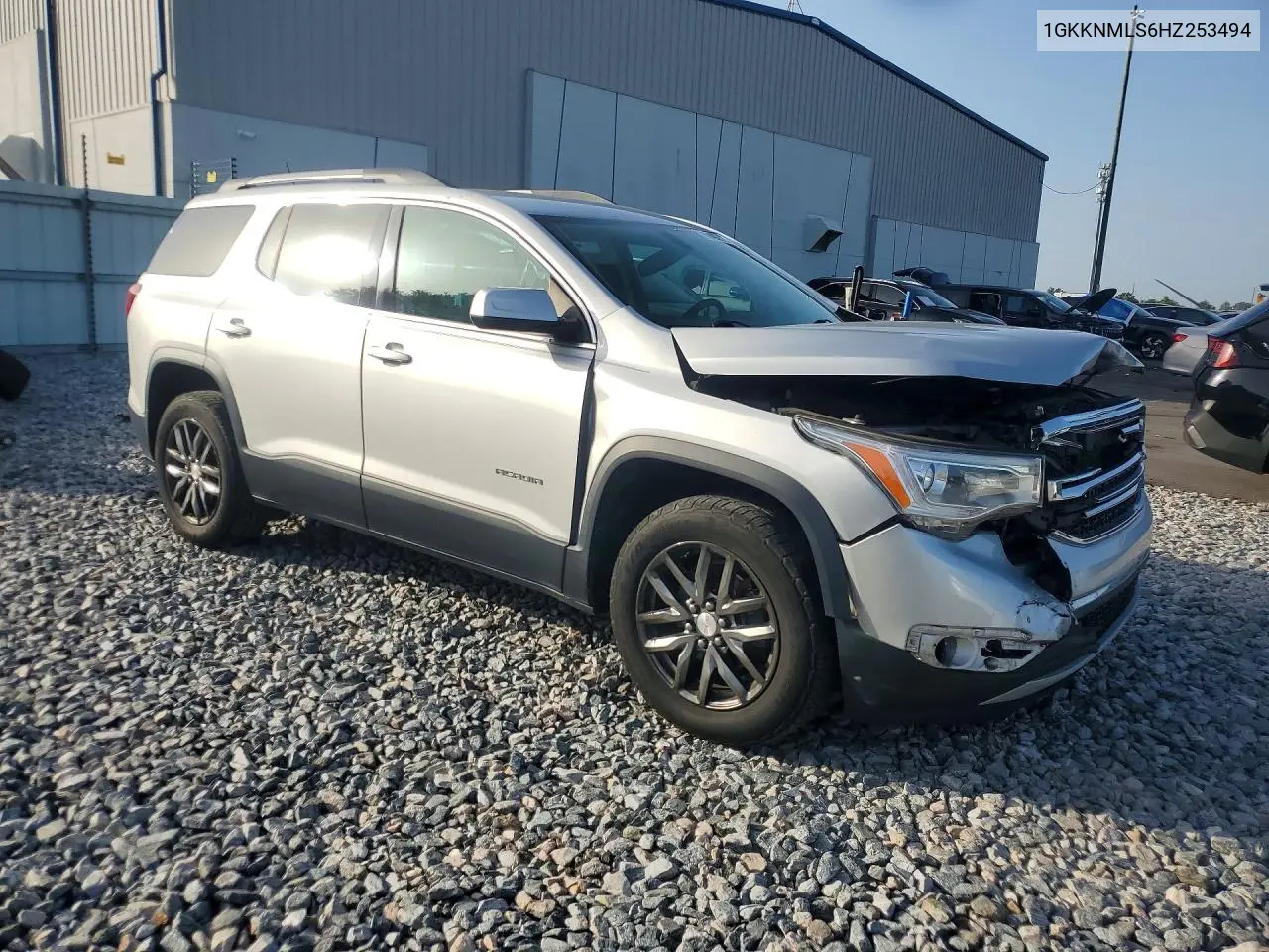 2017 GMC Acadia Slt-1 VIN: 1GKKNMLS6HZ253494 Lot: 60492726