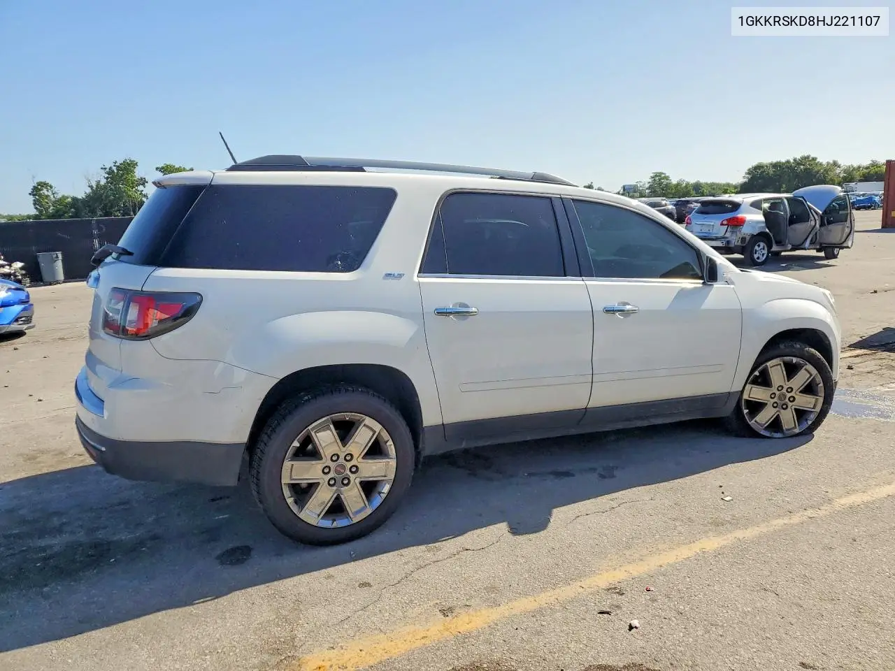 2017 GMC Acadia Limited Slt-2 VIN: 1GKKRSKD8HJ221107 Lot: 60786856