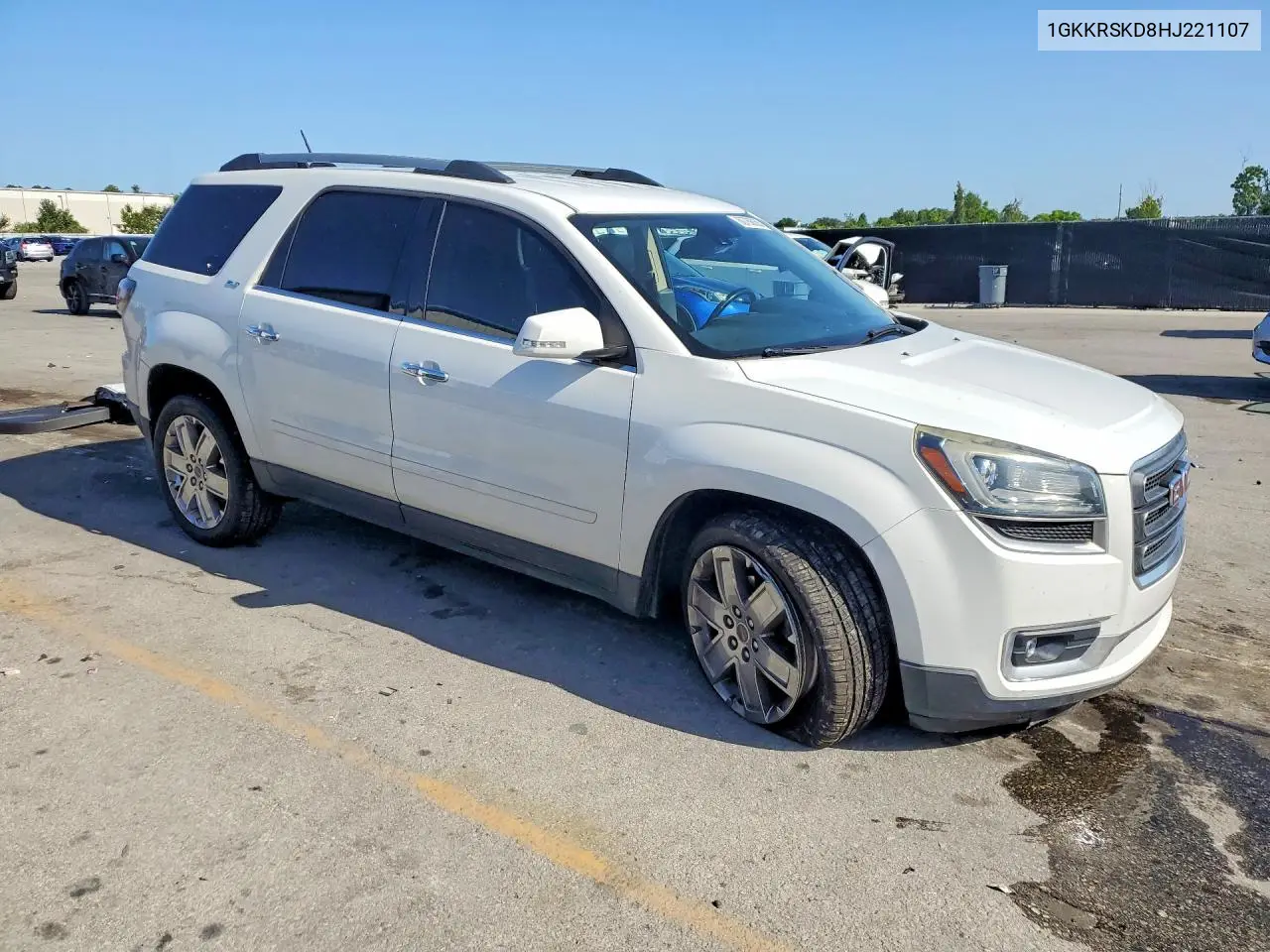 2017 GMC Acadia Limited Slt-2 VIN: 1GKKRSKD8HJ221107 Lot: 60786856