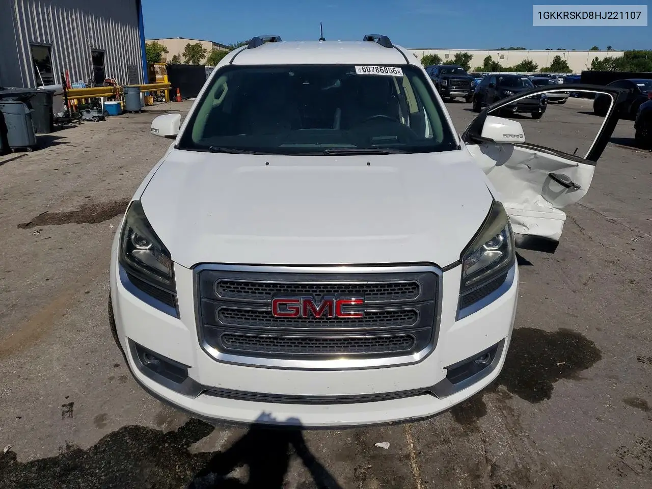 2017 GMC Acadia Limited Slt-2 VIN: 1GKKRSKD8HJ221107 Lot: 60786856