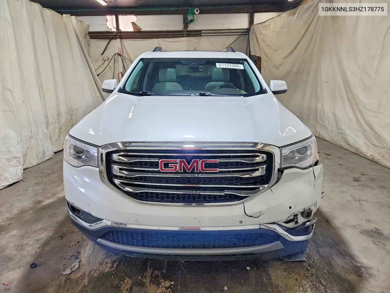 2017 GMC Acadia Slt-2 VIN: 1GKKNNLS3HZ178775 Lot: 61124386