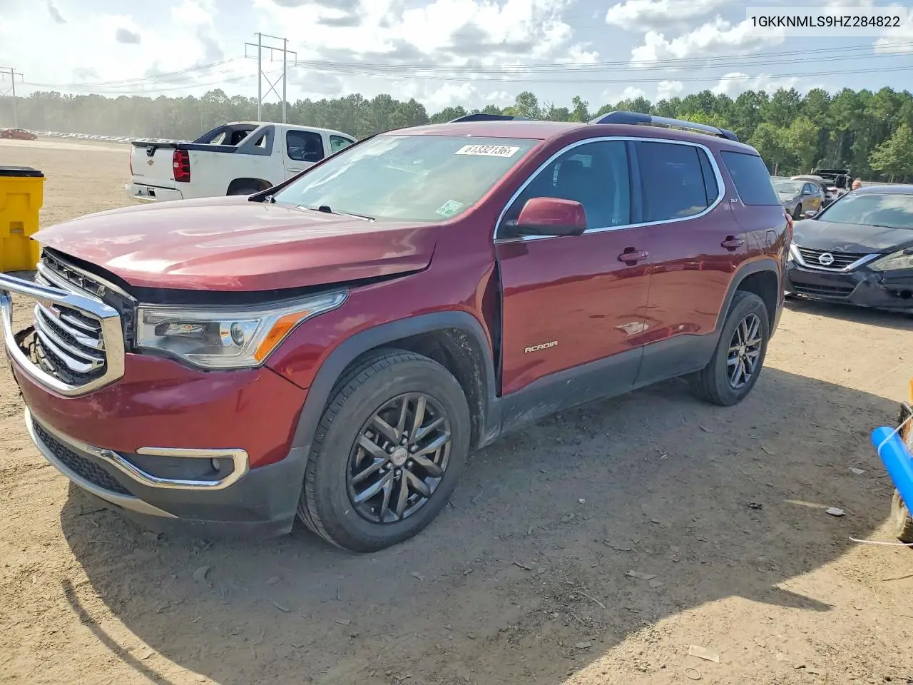 2017 GMC Acadia Slt-1 VIN: 1GKKNMLS9HZ284822 Lot: 61332136