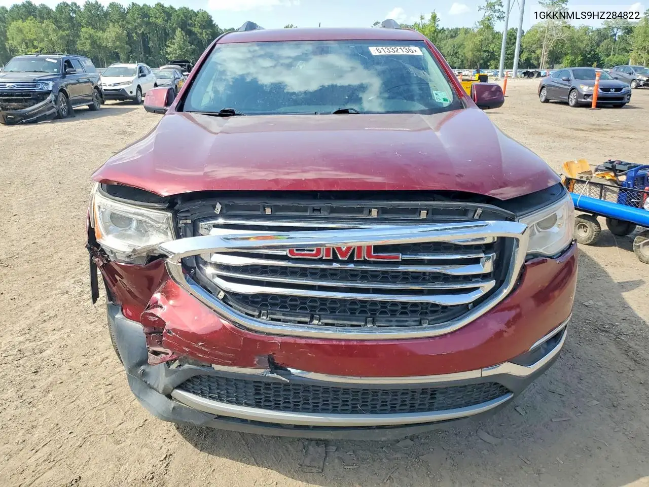 2017 GMC Acadia Slt-1 VIN: 1GKKNMLS9HZ284822 Lot: 61332136