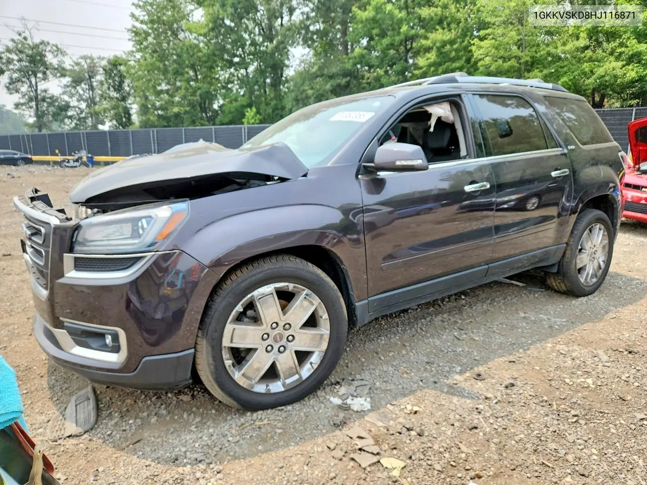 2017 GMC Acadia Limited Slt-2 VIN: 1GKKVSKD8HJ116871 Lot: 61350366