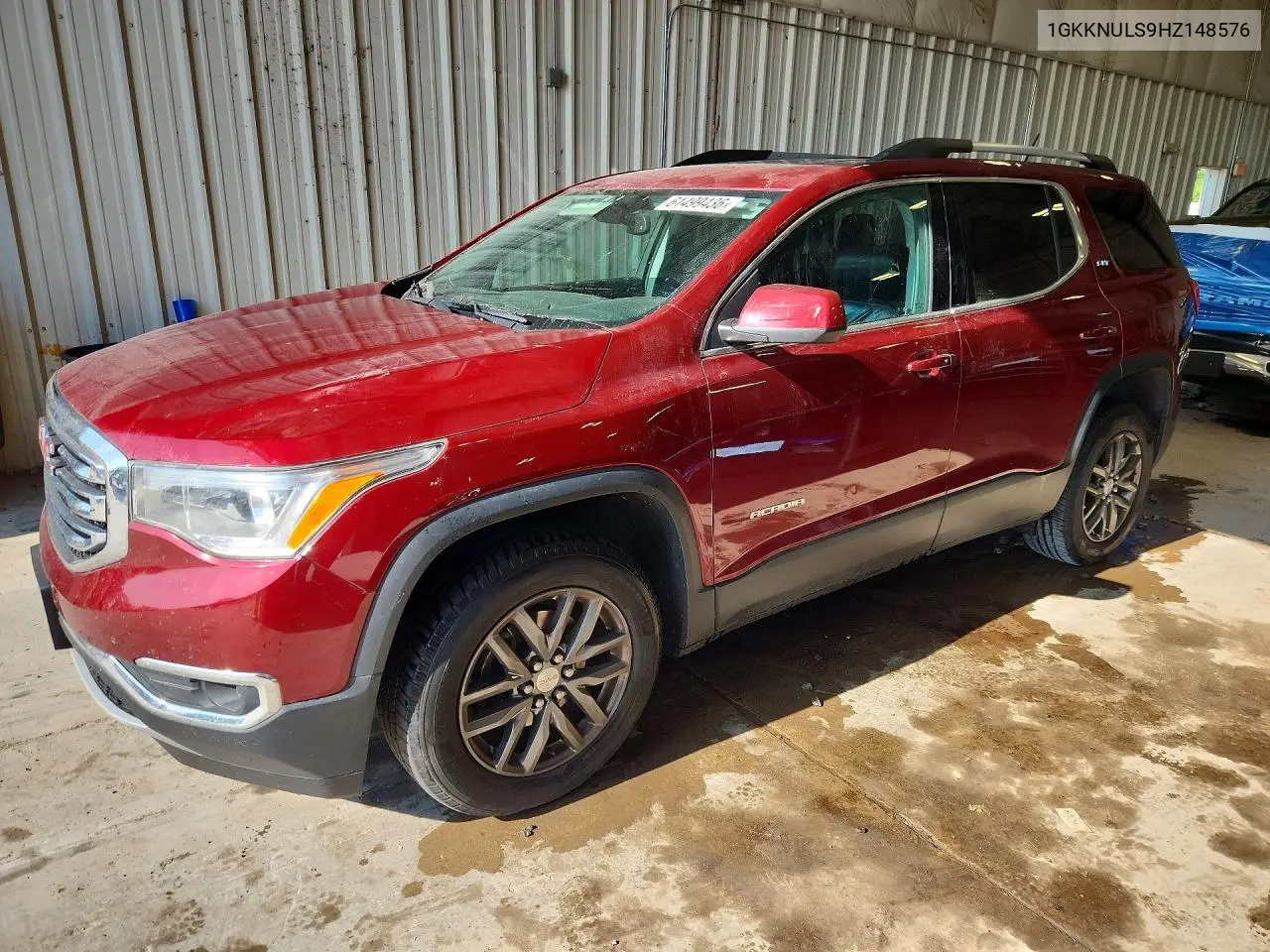 2017 GMC Acadia Slt-1 VIN: 1GKKNULS9HZ148576 Lot: 61499436