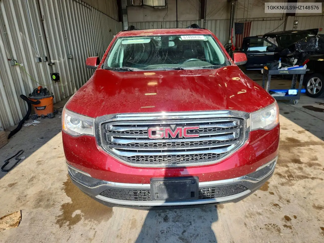 2017 GMC Acadia Slt-1 VIN: 1GKKNULS9HZ148576 Lot: 61499436
