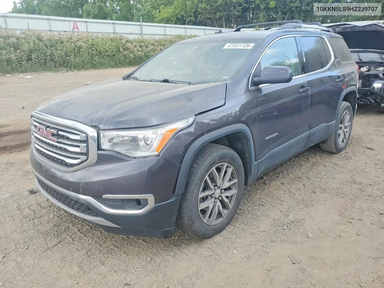 2017 GMC Acadia Sle VIN: 1GKKNSLS9HZ239707 Lot: 61551726