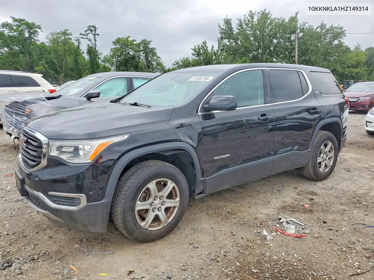 2017 GMC Acadia Sle VIN: 1GKKNKLA1HZ149314 Lot: 61595756