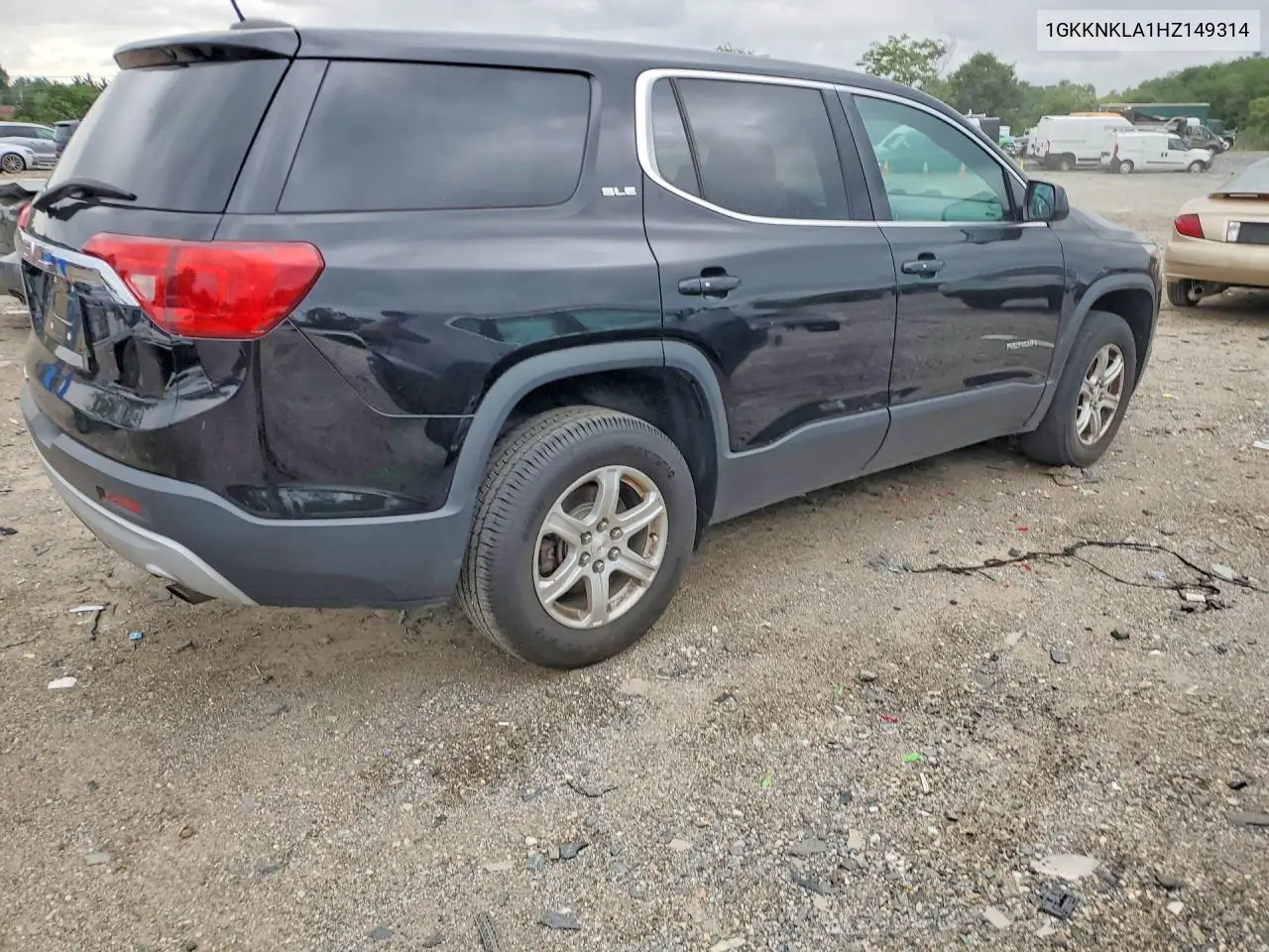 2017 GMC Acadia Sle VIN: 1GKKNKLA1HZ149314 Lot: 61595756