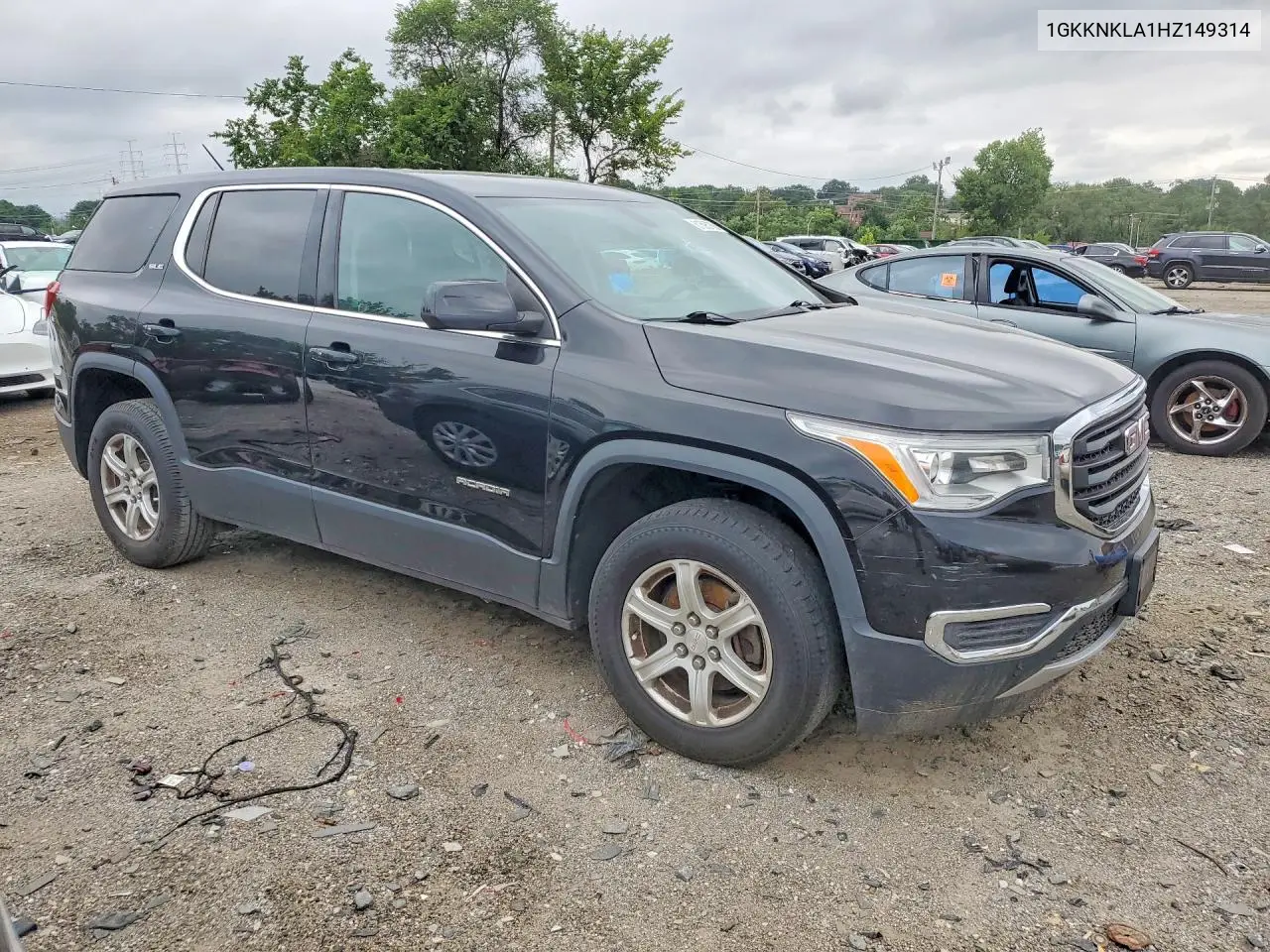 2017 GMC Acadia Sle VIN: 1GKKNKLA1HZ149314 Lot: 61595756