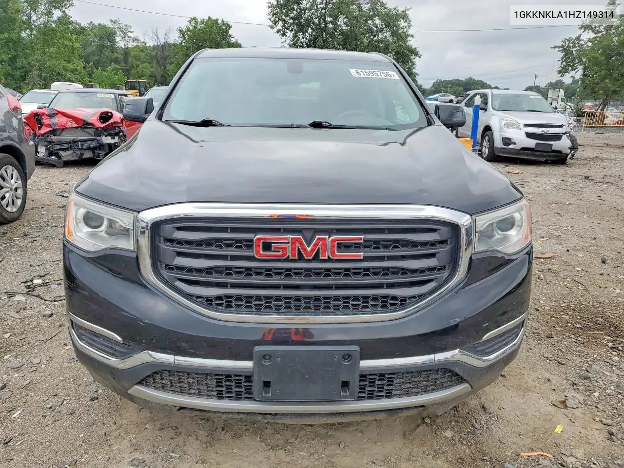 2017 GMC Acadia Sle VIN: 1GKKNKLA1HZ149314 Lot: 61595756
