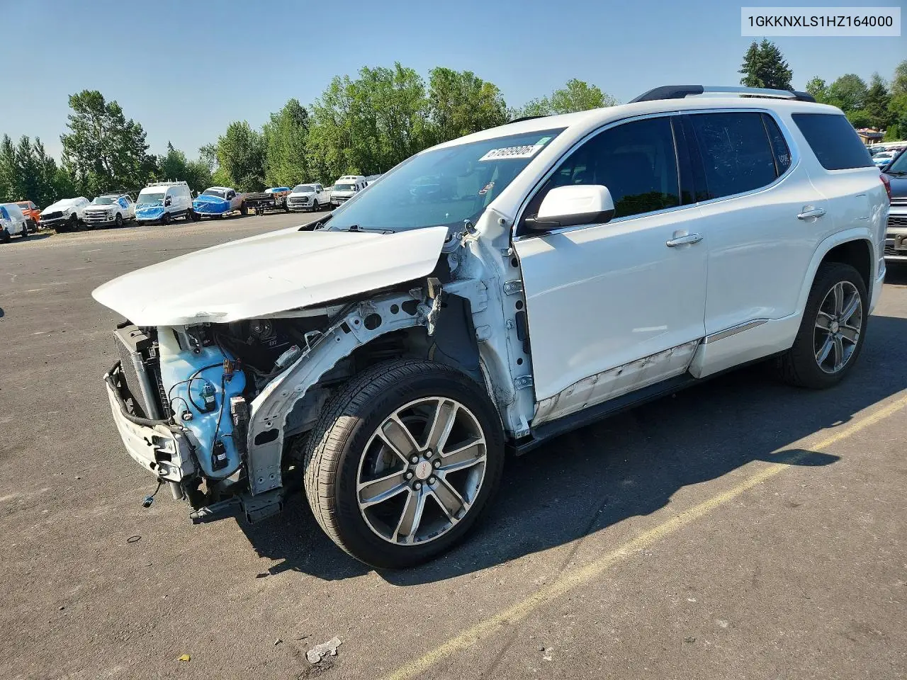 2017 GMC Acadia Denali VIN: 1GKKNXLS1HZ164000 Lot: 61609906