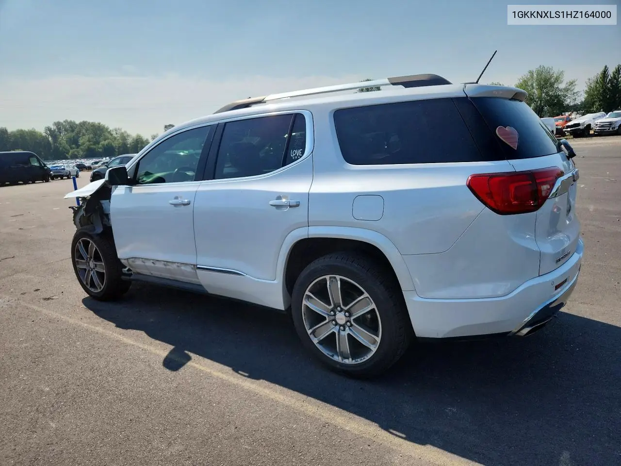 2017 GMC Acadia Denali VIN: 1GKKNXLS1HZ164000 Lot: 61609906