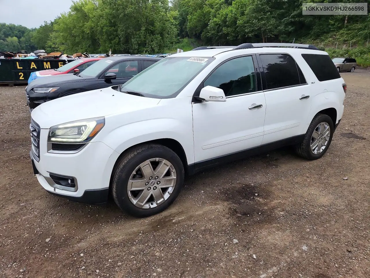 2017 GMC Acadia Limited Slt-2 VIN: 1GKKVSKD9HJ266598 Lot: 61689566