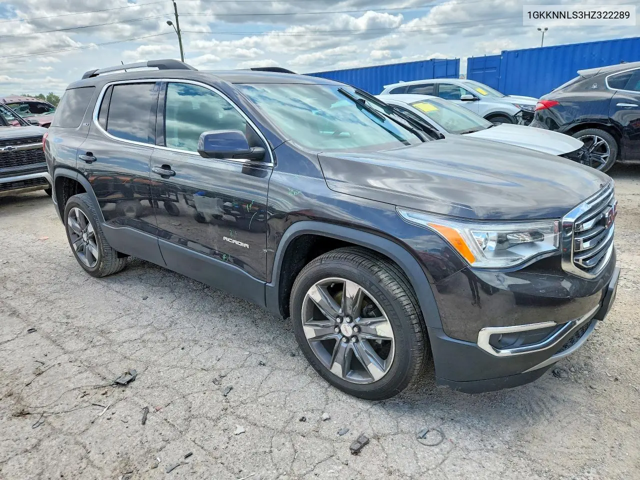 2017 GMC Acadia Slt-2 VIN: 1GKKNNLS3HZ322289 Lot: 61948086