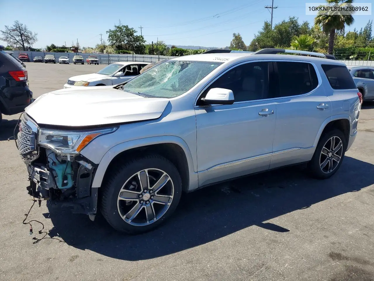 2017 GMC Acadia Denali VIN: 1GKKNPLS2HZ308962 Lot: 73344325