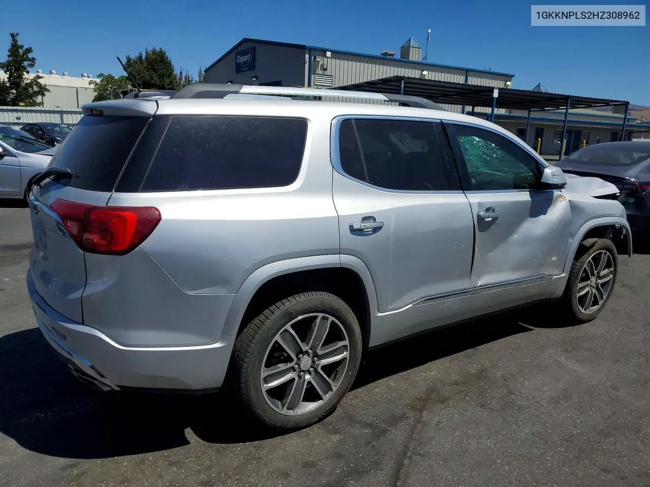 2017 GMC Acadia Denali VIN: 1GKKNPLS2HZ308962 Lot: 73344325