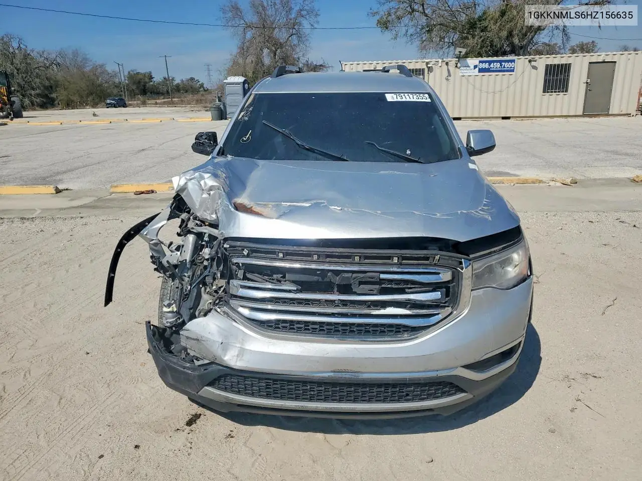 1GKKNMLS6HZ156635 2017 GMC Acadia Slt-1