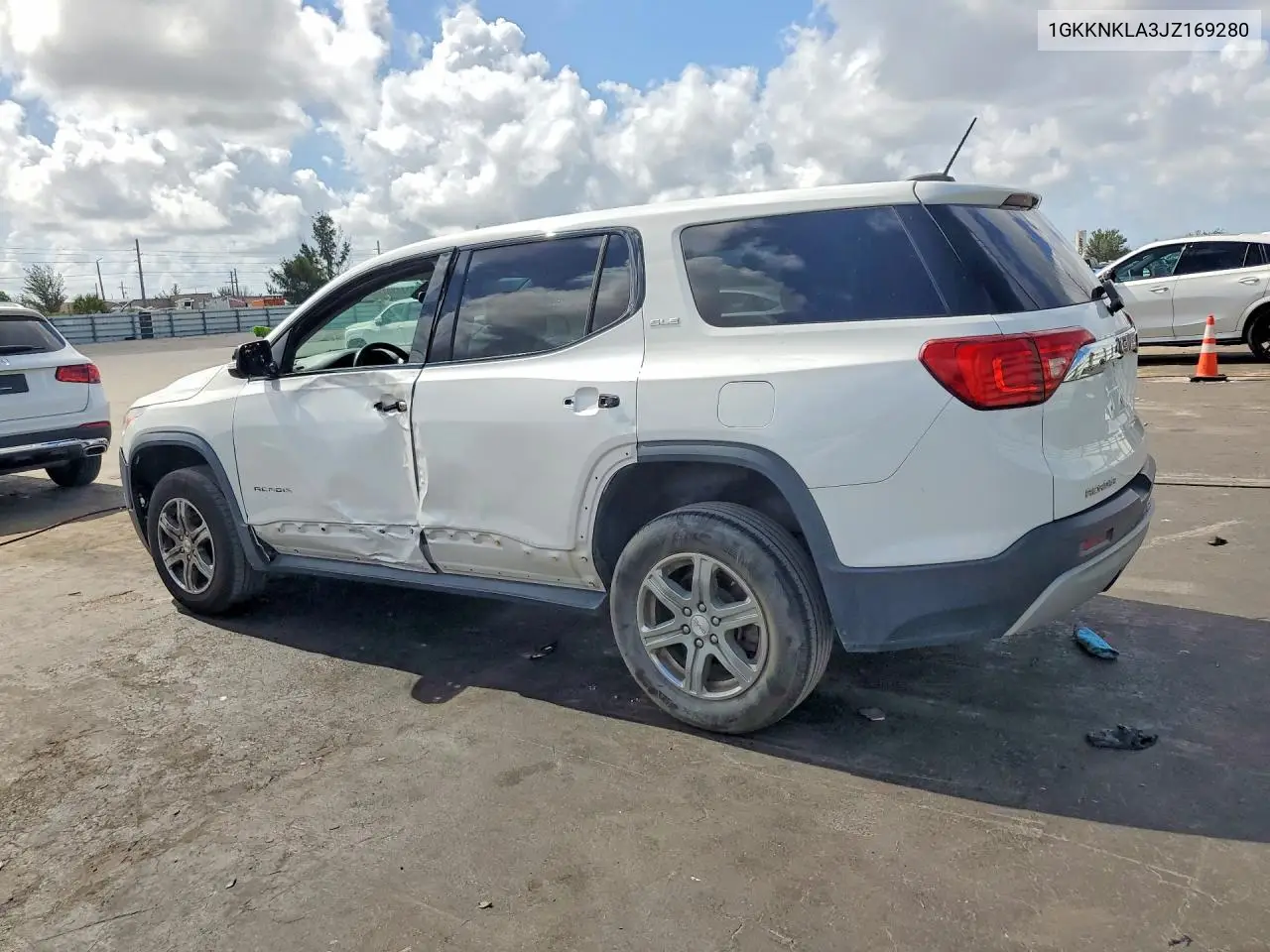 1GKKNKLA3JZ169280 2018 GMC Acadia Sle