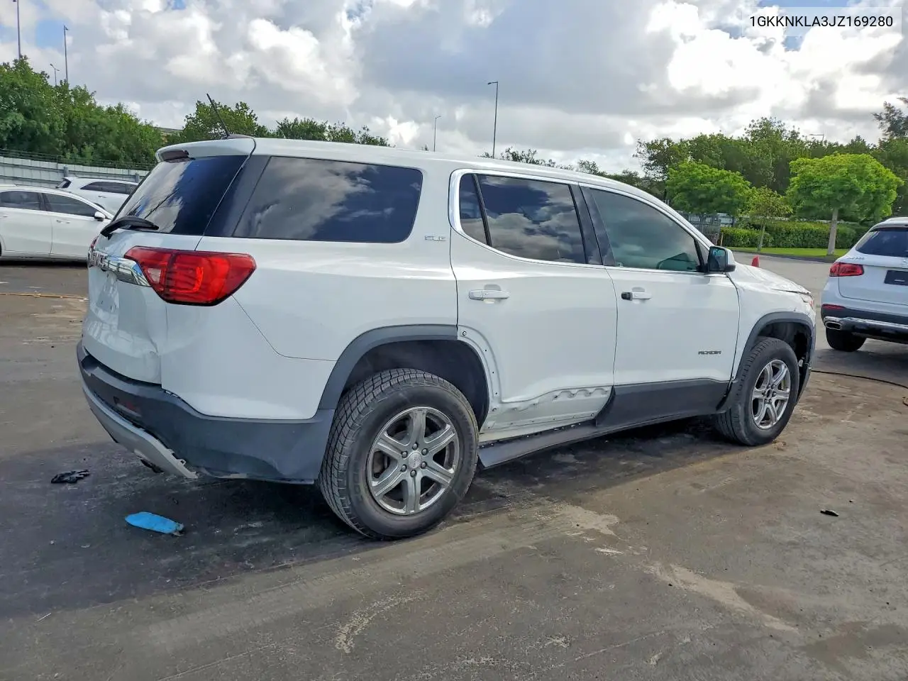 1GKKNKLA3JZ169280 2018 GMC Acadia Sle