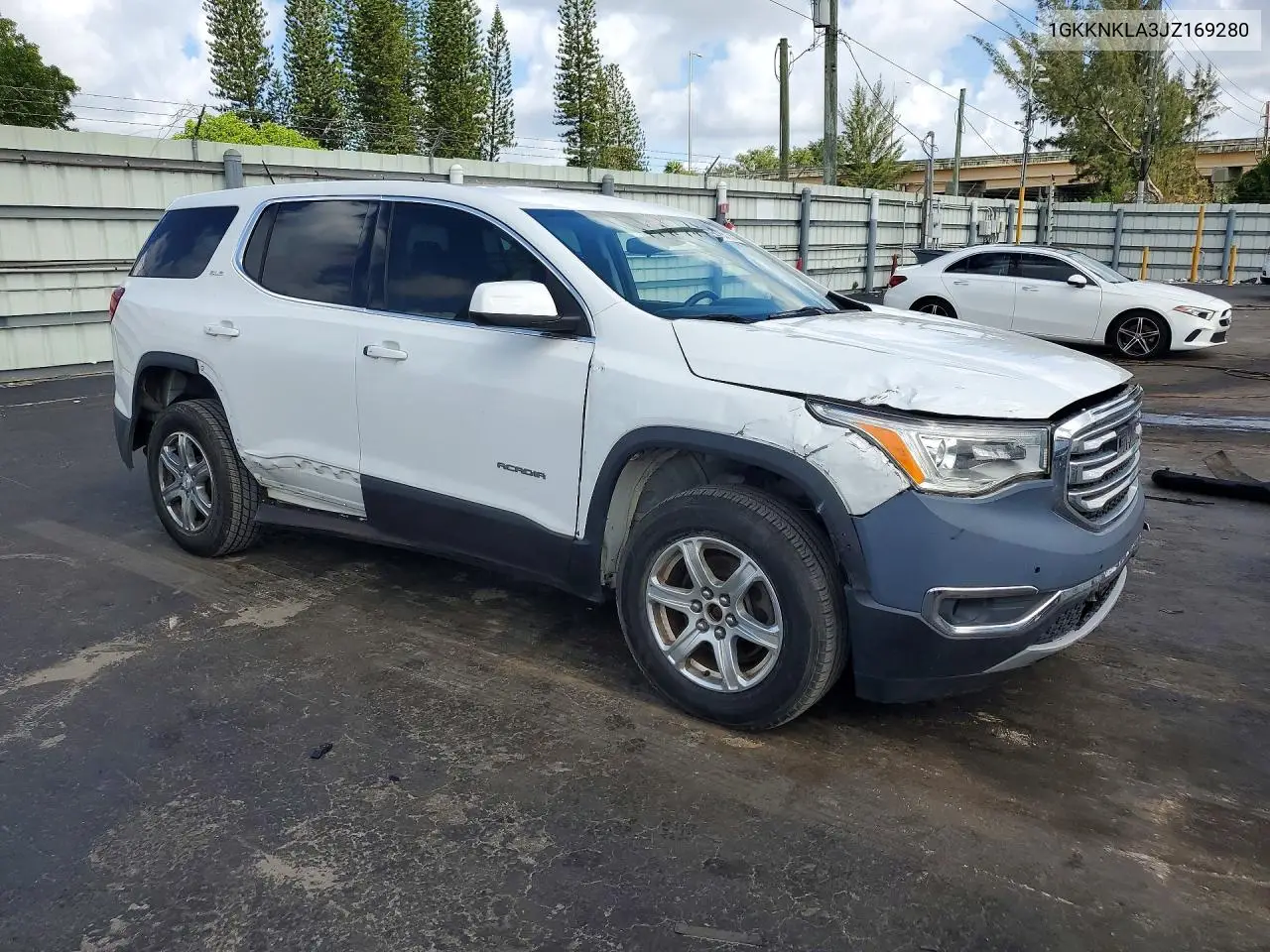 1GKKNKLA3JZ169280 2018 GMC Acadia Sle