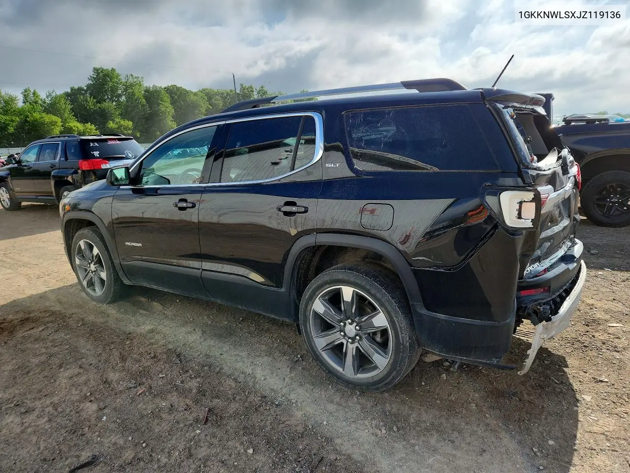2018 GMC Acadia Slt-2 VIN: 1GKKNWLSXJZ119136 Lot: 56520556
