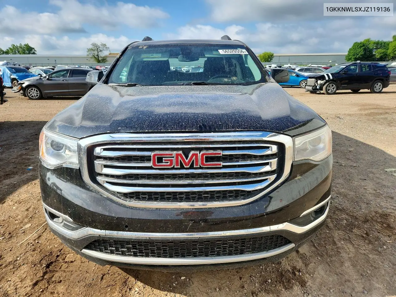 2018 GMC Acadia Slt-2 VIN: 1GKKNWLSXJZ119136 Lot: 56520556