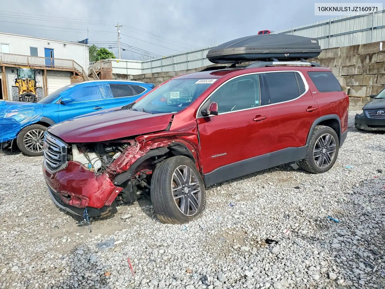 2018 GMC Acadia Slt-1 VIN: 1GKKNULS1JZ160971 Lot: 56955236