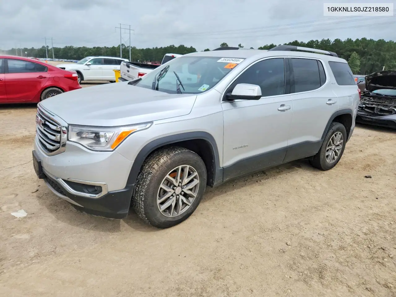 2018 GMC Acadia Sle VIN: 1GKKNLLS0JZ218580 Lot: 59305486