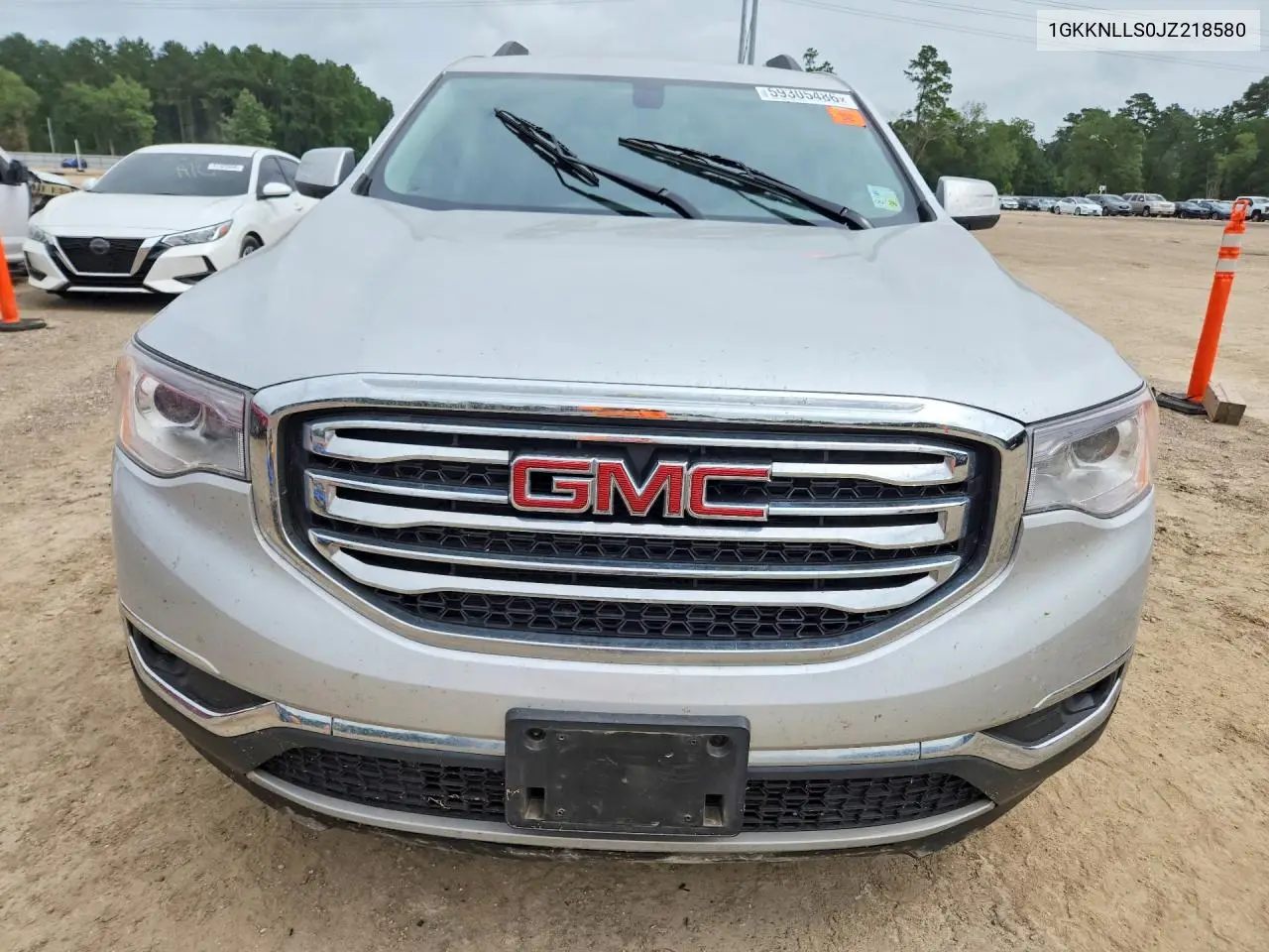 2018 GMC Acadia Sle VIN: 1GKKNLLS0JZ218580 Lot: 59305486