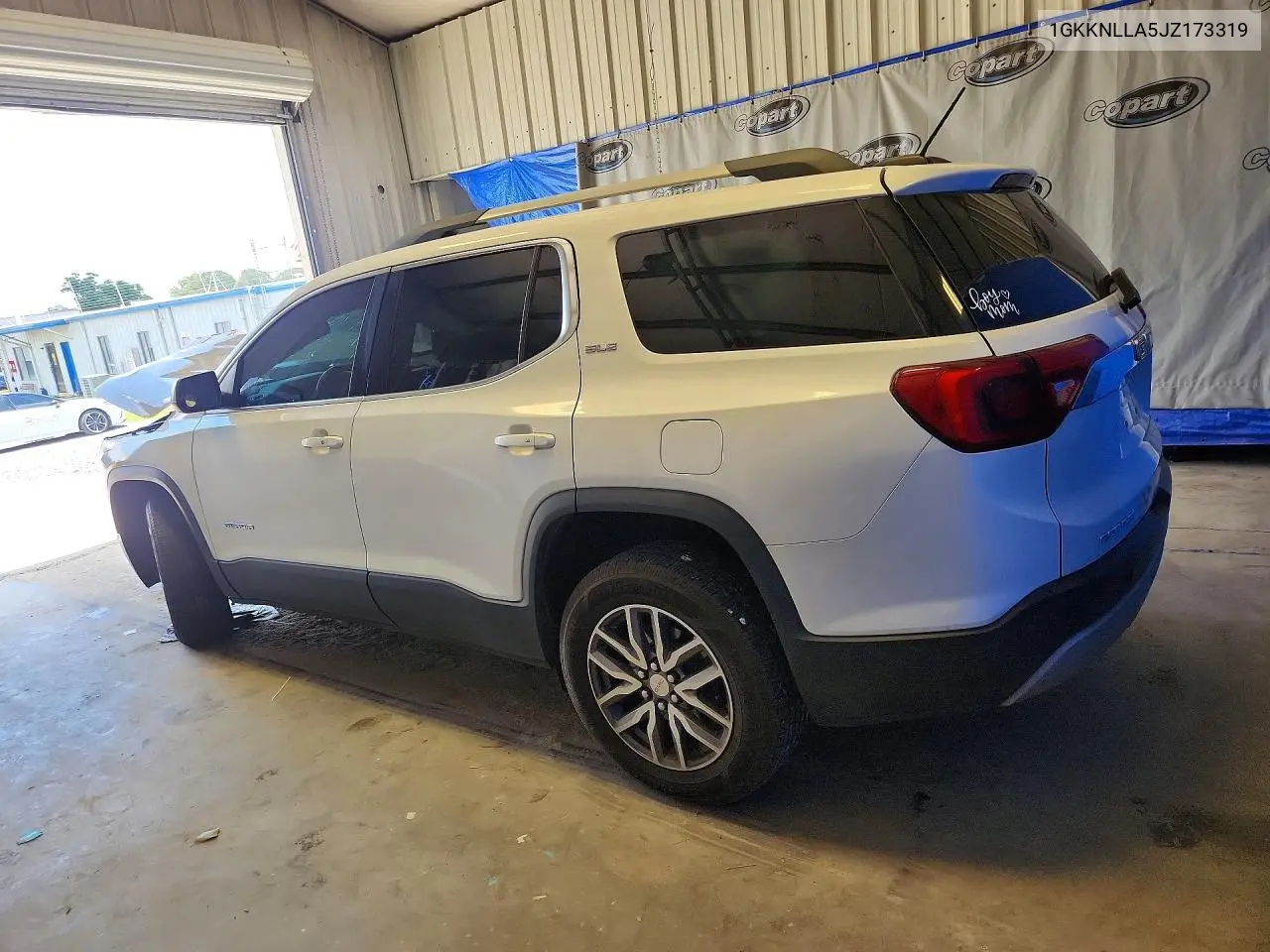 2018 GMC Acadia Sle VIN: 1GKKNLLA5JZ173319 Lot: 59657776