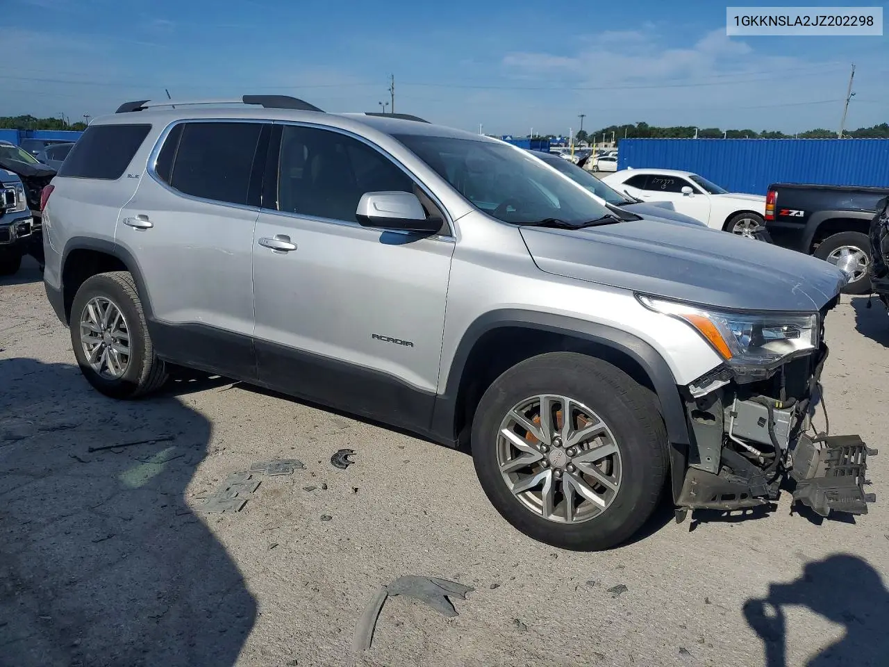 2018 GMC Acadia Sle VIN: 1GKKNSLA2JZ202298 Lot: 60183076