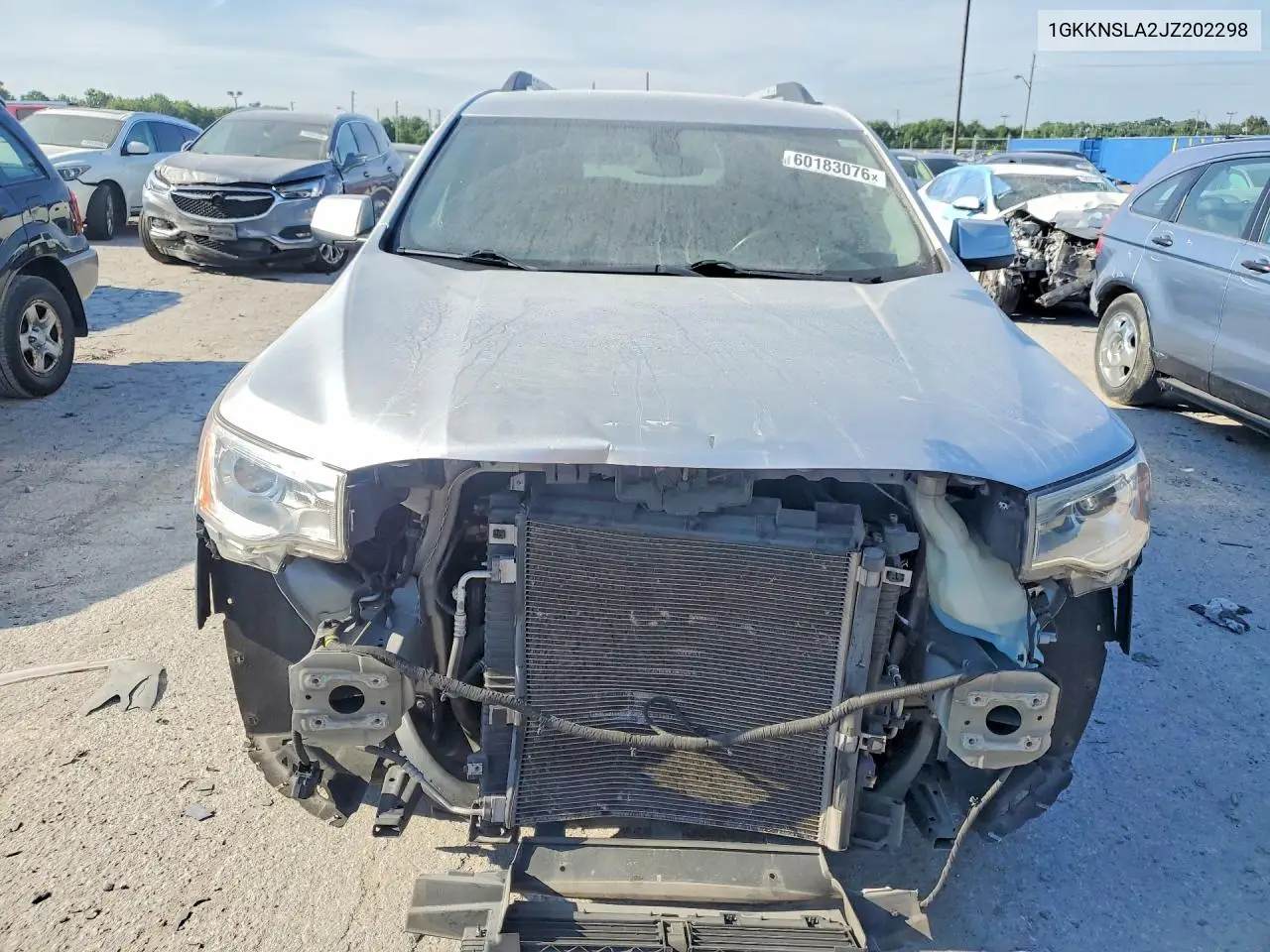 2018 GMC Acadia Sle VIN: 1GKKNSLA2JZ202298 Lot: 60183076