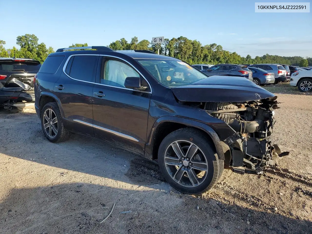 2018 GMC Acadia Denali VIN: 1GKKNPLS4JZ222591 Lot: 60242686