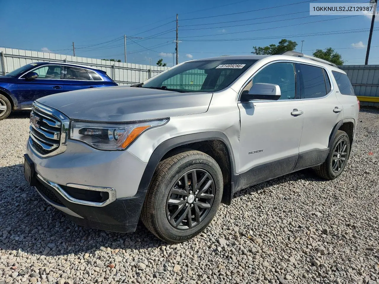 2018 GMC Acadia Slt-1 VIN: 1GKKNULS2JZ129387 Lot: 61469286