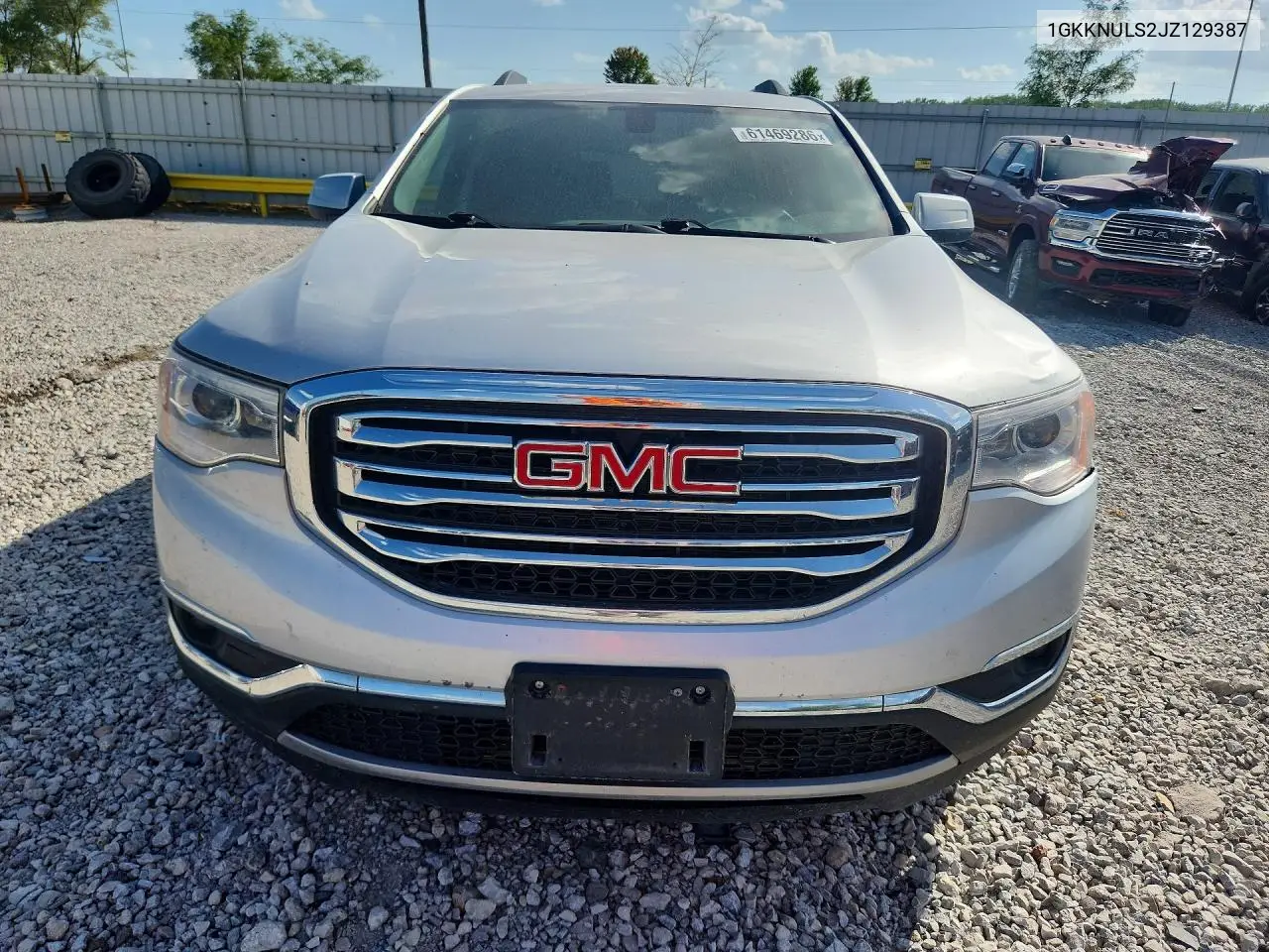 2018 GMC Acadia Slt-1 VIN: 1GKKNULS2JZ129387 Lot: 61469286