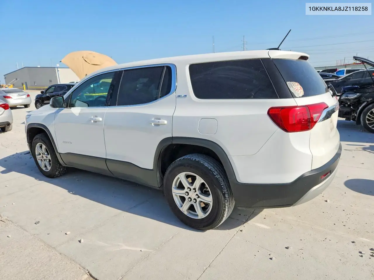 2018 GMC Acadia Sle VIN: 1GKKNKLA8JZ118258 Lot: 61510876
