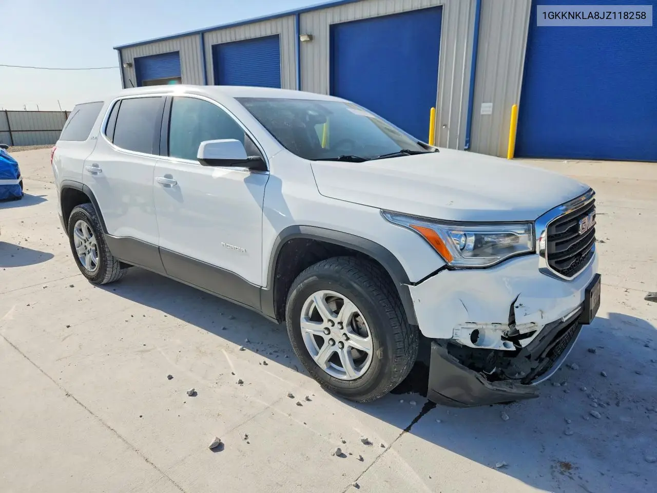 2018 GMC Acadia Sle VIN: 1GKKNKLA8JZ118258 Lot: 61510876