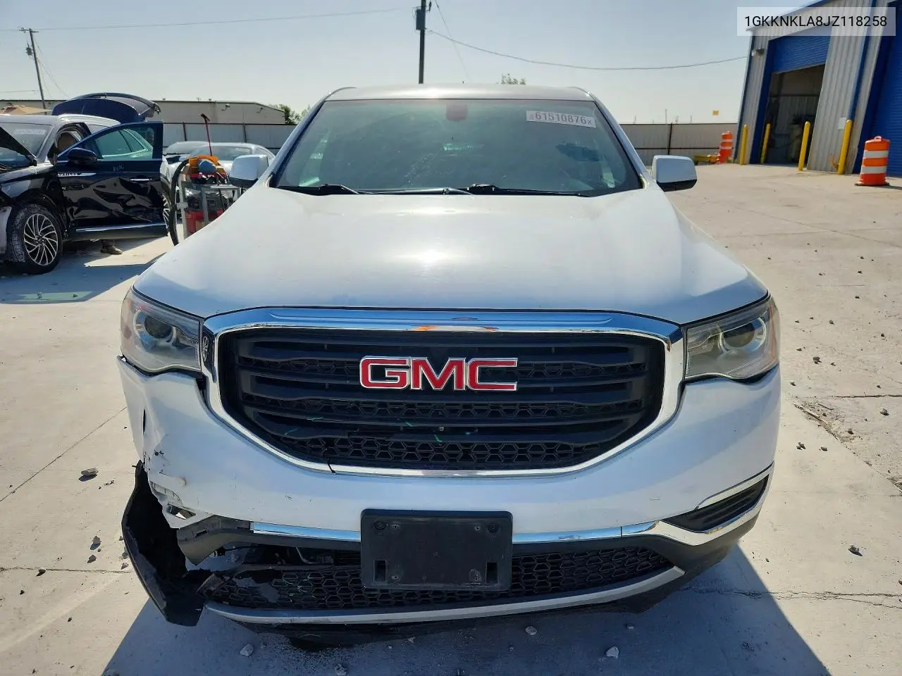 2018 GMC Acadia Sle VIN: 1GKKNKLA8JZ118258 Lot: 61510876