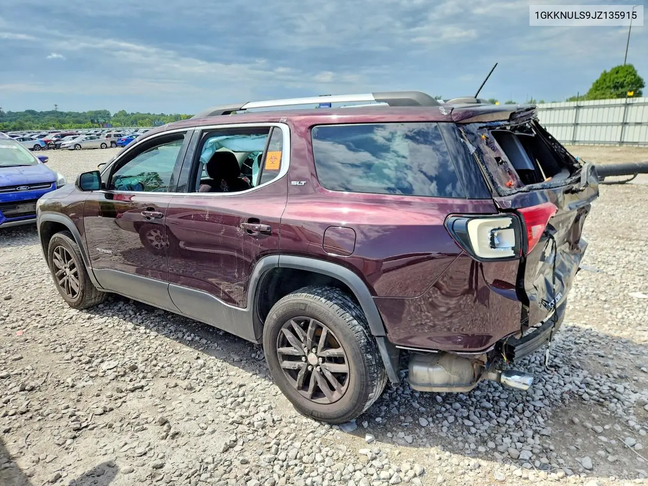 2018 GMC Acadia Slt-1 VIN: 1GKKNULS9JZ135915 Lot: 61586966