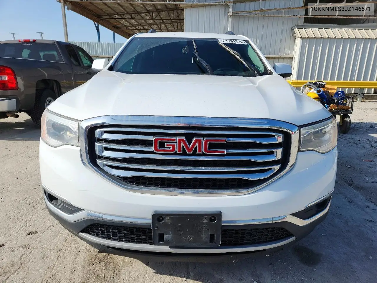 2018 GMC Acadia Slt-1 VIN: 1GKKNMLS3JZ146571 Lot: 61791716