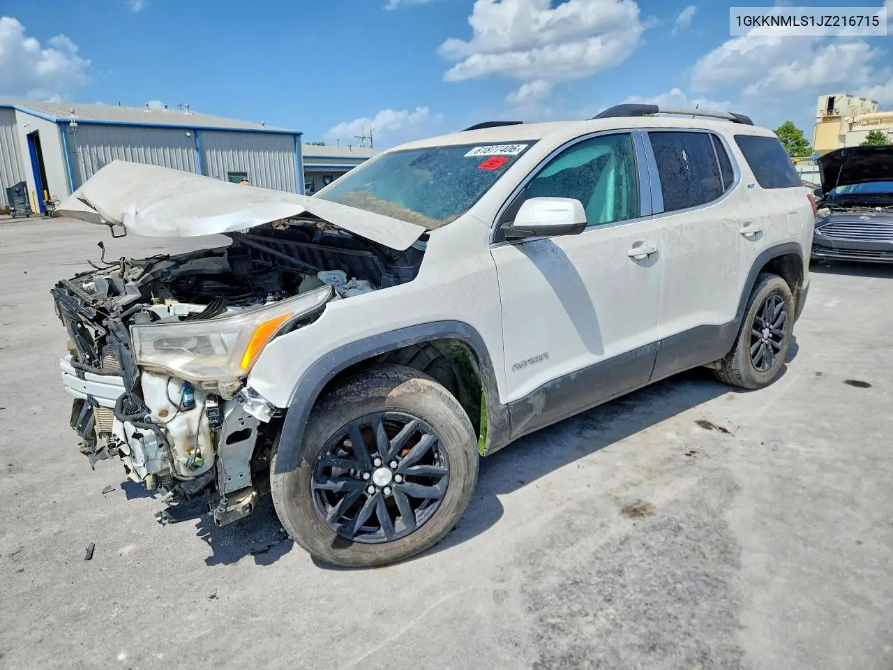 2018 GMC Acadia Slt-1 VIN: 1GKKNMLS1JZ216715 Lot: 61877406