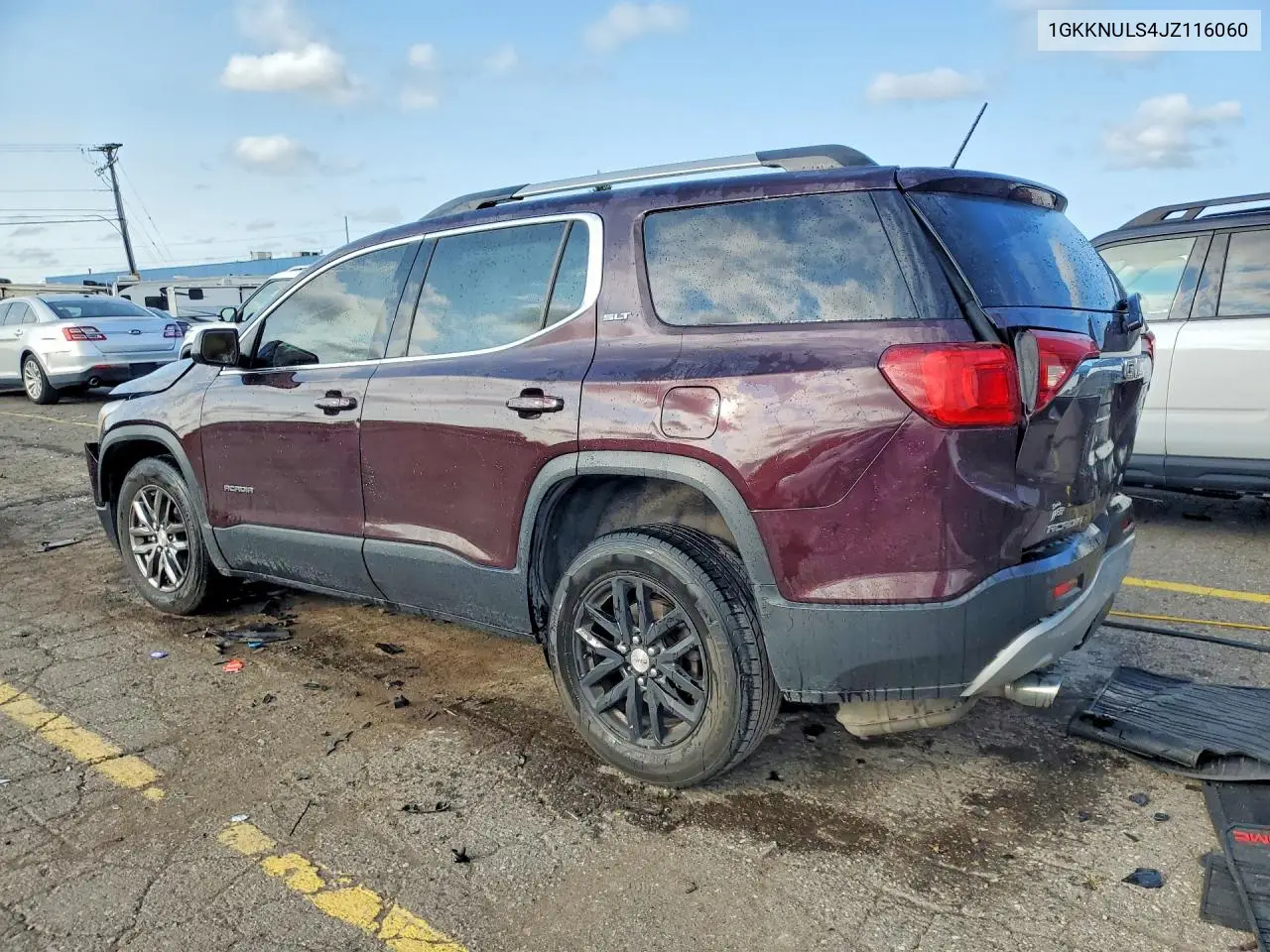2018 GMC Acadia Slt-1 VIN: 1GKKNULS4JZ116060 Lot: 61925736