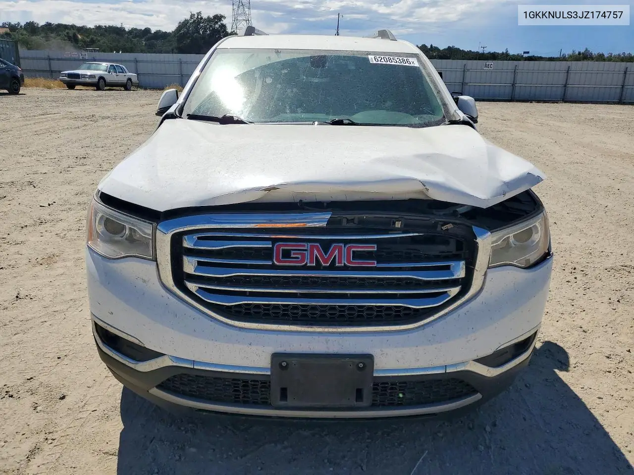 2018 GMC Acadia Slt-1 VIN: 1GKKNULS3JZ174757 Lot: 62085386