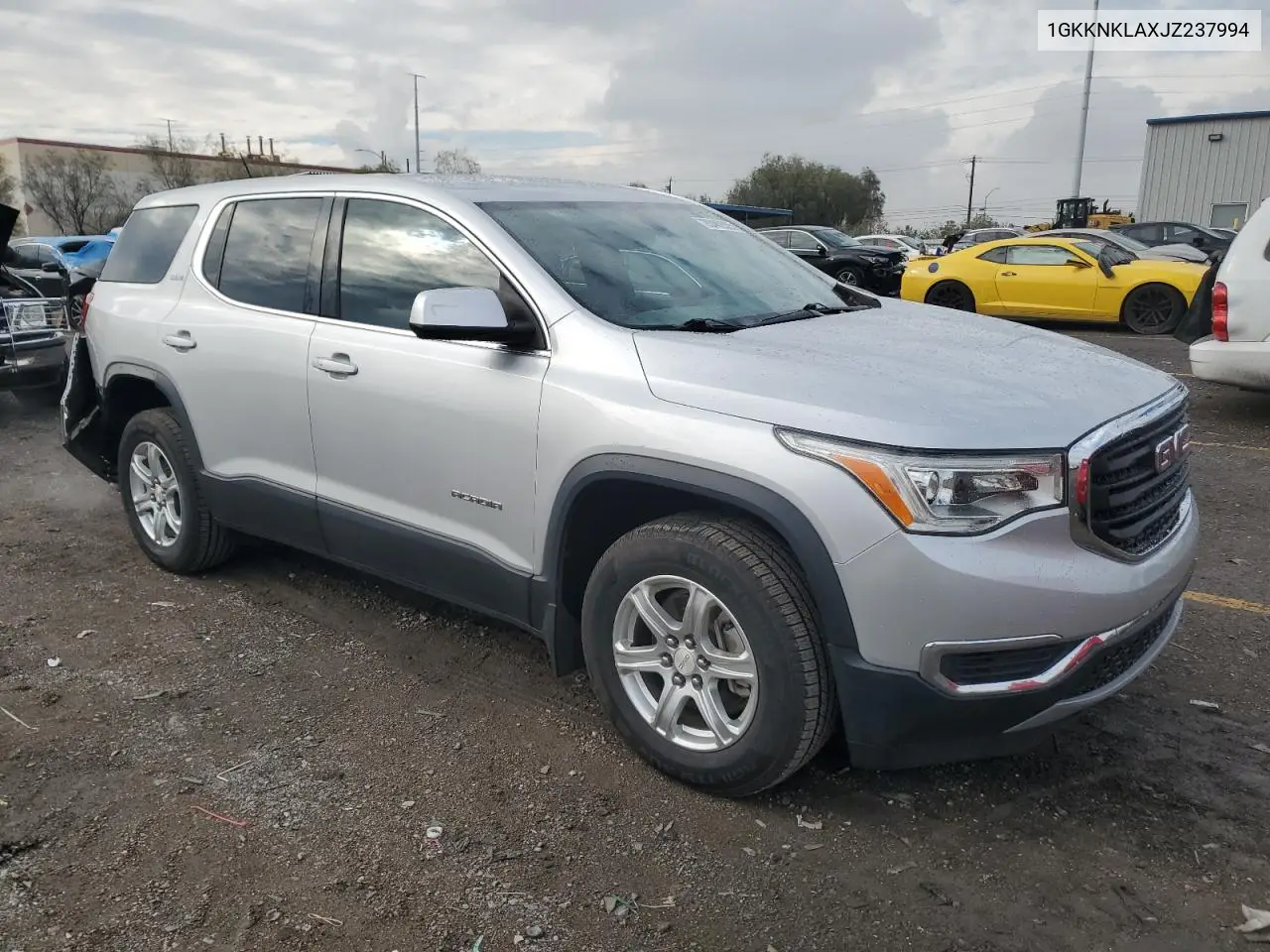 1GKKNKLAXJZ237994 2018 GMC Acadia Sle