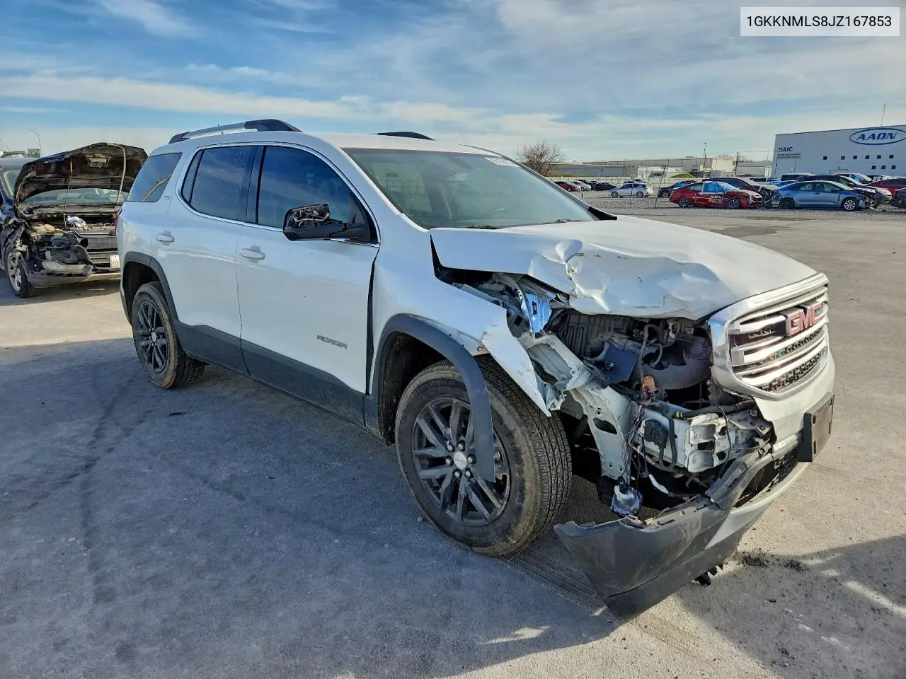 1GKKNMLS8JZ167853 2018 GMC Acadia Slt-1