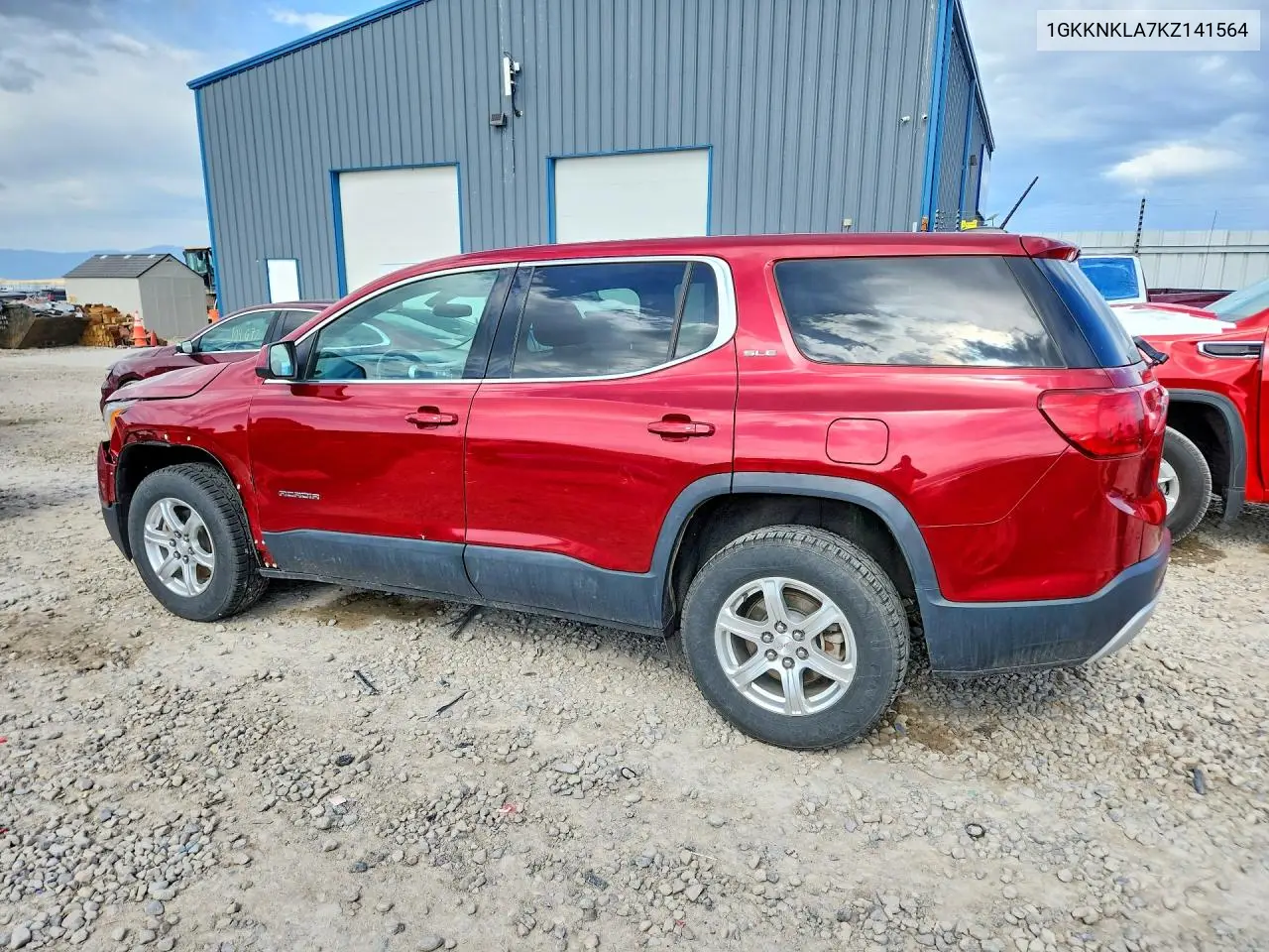 2019 GMC Acadia Sle VIN: 1GKKNKLA7KZ141564 Lot: 54334896